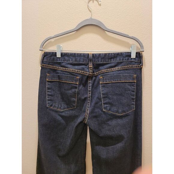 J. Crew Wide Leg Low Rise Jeans Size 8 - Picture 5 of 7